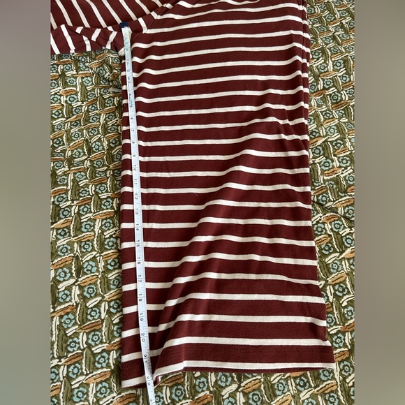 Hanna Anderson Women’s Striped Brown and White Loungewear Set - Picture 8 of 11